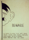Home Sweet Home Front - 'Beware' Poster - Click on image to enlarge!