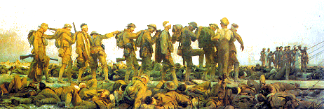 Home Sweet Home Front - One of the most haunting images of the first world war by John Singer Sargent.