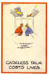 Home Sweet Home Front - 'Careless Talk - this musn't go any further' Poster - Click on image to enlarge!