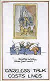 Home Sweet Home Front - 'Careless Talk - between you and me' Poster - Click on image to enlarge!