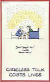 Home Sweet Home Front - 'Careless Talk - between these four walls' Poster - Click on image to enlarge!
