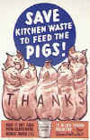 Home Sweet Home Front - 'Kitchen Waste for Pigs' Image - Click on image to enlarge!