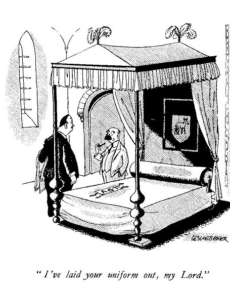 An Image of a Cartoon Showing the Lack of the LDV Uniform (Leslie Baker)